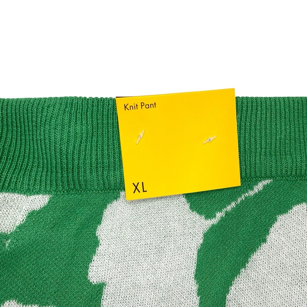 Diane Von Furstenberg x Target Ginkgo Green Sweater Knit Flare Pants New - Picture 7 of 9